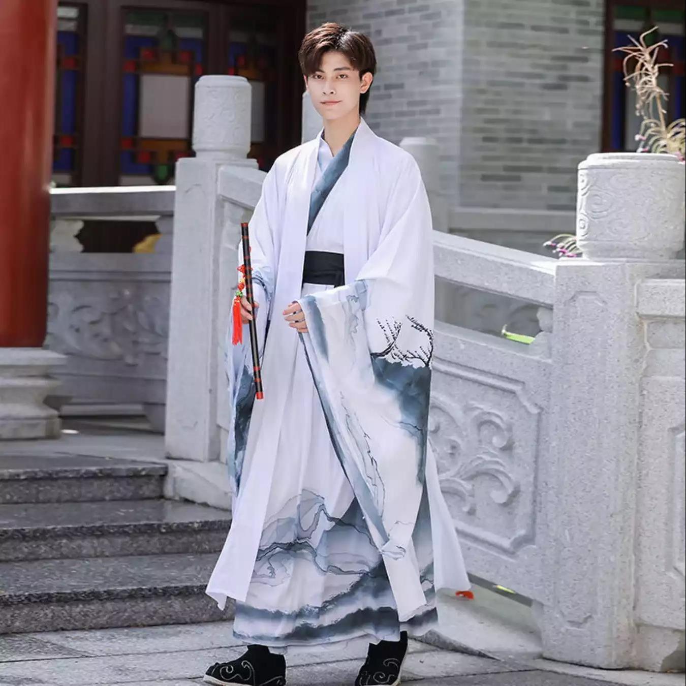 중국어 실크 가운 고대 기사 hanfu 남자 여자 al - Robe Silk Women 리뷰 및 가격
