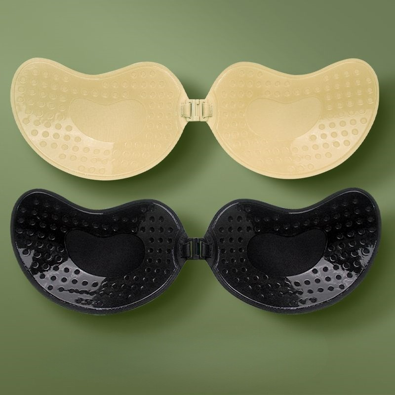 1/2쌍 푸쉬업 인비저블 브라 여성용 스트랩리스 백리스 - Silicone Bra Adhesive 리뷰 및 가격
