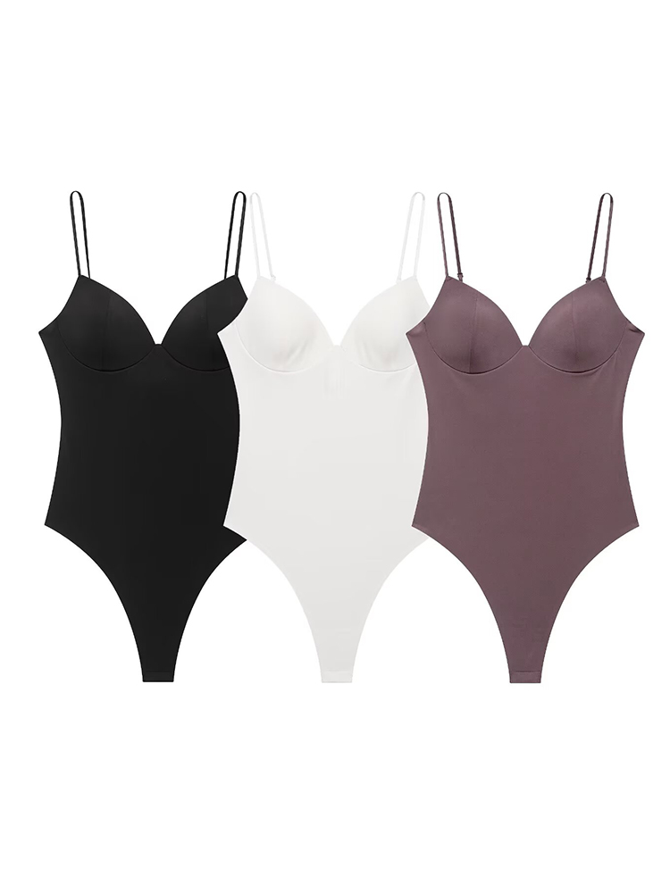 TFMLN 여름 여성용 바디수트 스윗하트 네크라인 민소 - Shapewear Bodysuit Firm 리뷰 및 가격